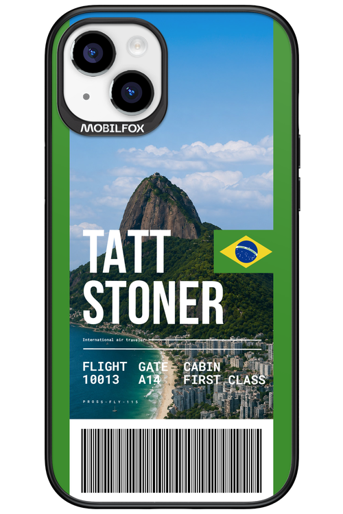 TATT STONER (fly ticket) 2.0 - Apple iPhone 15 Plus