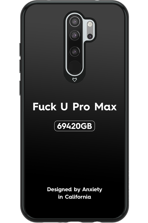 Fuck You Pro Max - Xiaomi Redmi Note 8 Pro