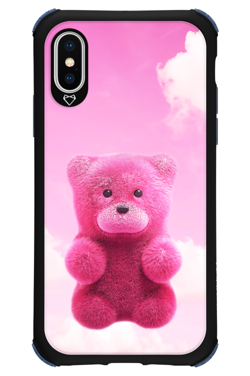Pinky Bear Clouds - Apple iPhone X
