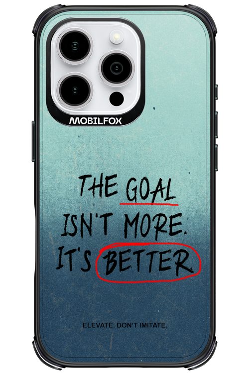 The Goal 2.0 - Apple iPhone 16 Pro