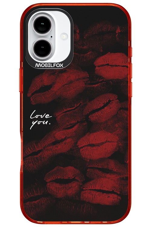 LOVE U BLACK 2.0 - Apple iPhone 16 Plus