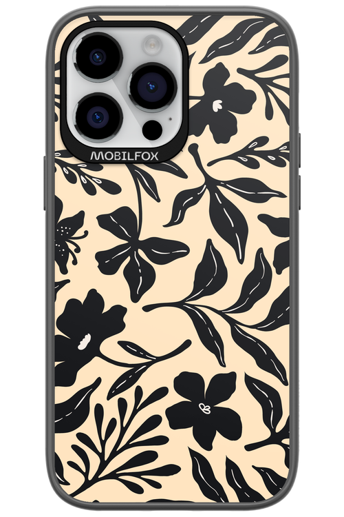 Black Flowers 2.0 - Apple iPhone 14 Pro Max