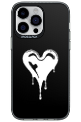 Heart Black - Apple iPhone 14 Pro Max