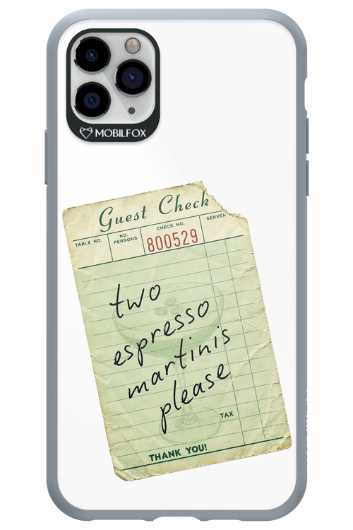 Espresso Martini 2.0 - Apple iPhone 11 Pro Max
