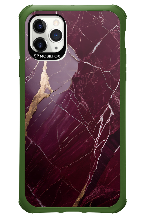 Burgundy Marble - Apple iPhone 11 Pro Max