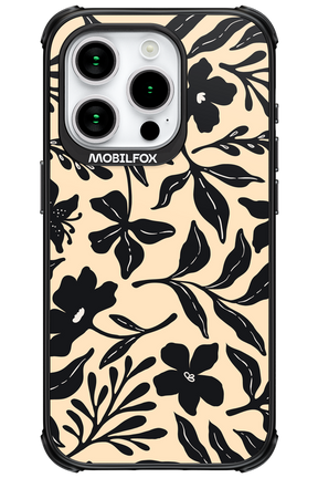 Black Flowers 2.0 - Apple iPhone 15 Pro