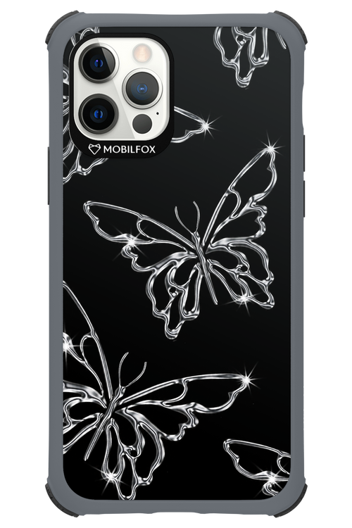 Silver Butterfly 2.0 - Apple iPhone 12 Pro