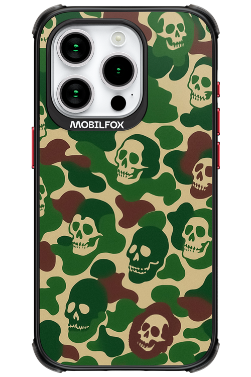 Camo Skull 2.0 - Apple iPhone 15 Pro