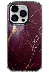 Burgundy Marble - Apple iPhone 14 Pro