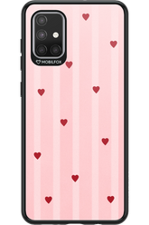 Red Little Hearts 2.0 - Samsung Galaxy A71
