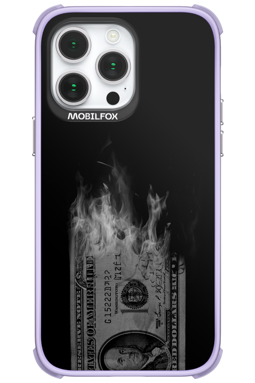 Money Burn B&W 2.0 - Apple iPhone 14 Pro Max