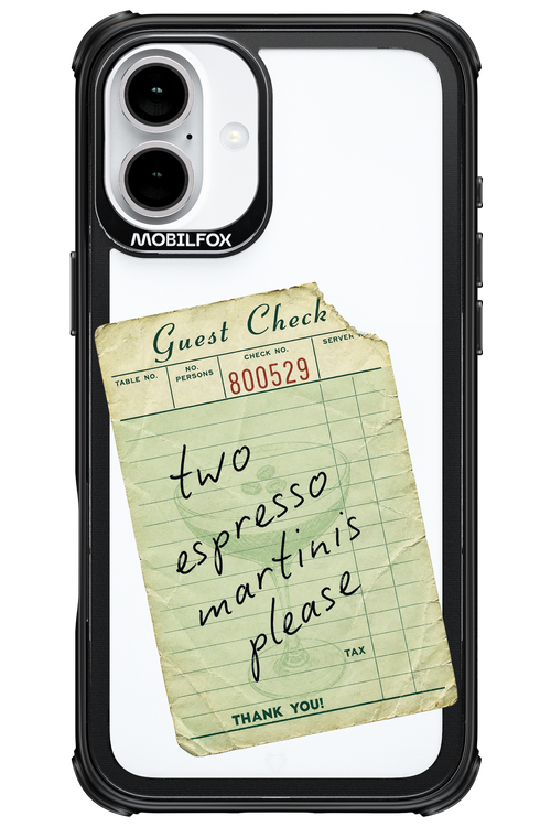 Espresso Martini 2.0 - Apple iPhone 16 Plus