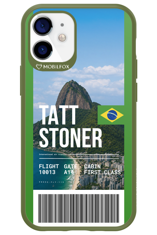 TATT STONER (fly ticket) 2.0 - Apple iPhone 12 Mini