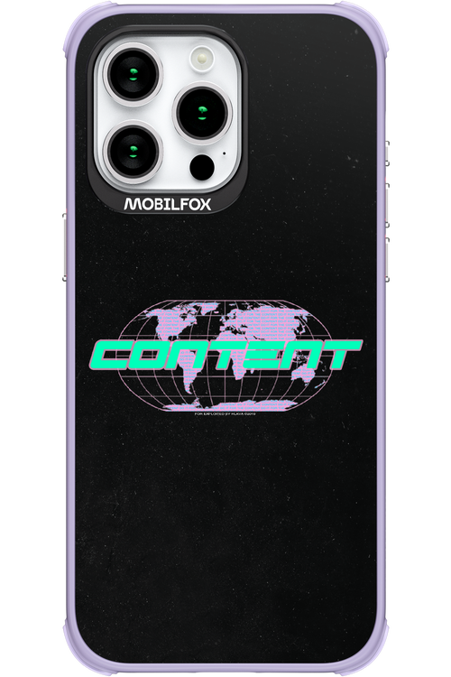 CONTENT 2.0 - Apple iPhone 15 Pro Max