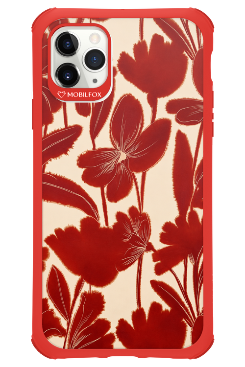 Burgundy Flowers 2.0 - Apple iPhone 11 Pro Max