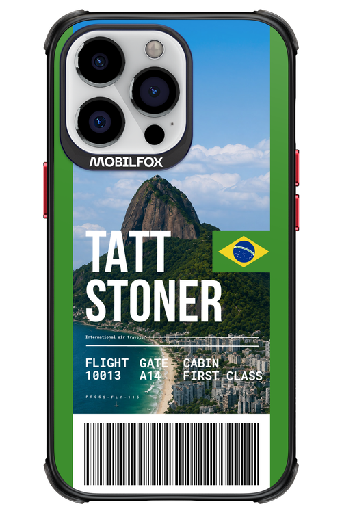 TATT STONER (fly ticket) 2.0 - Apple iPhone 13 Pro