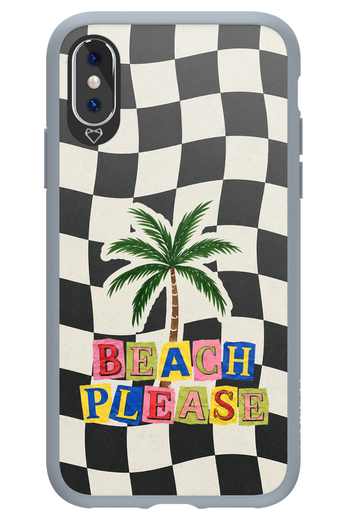 BEACH PLEASE 2.0 - Apple iPhone X