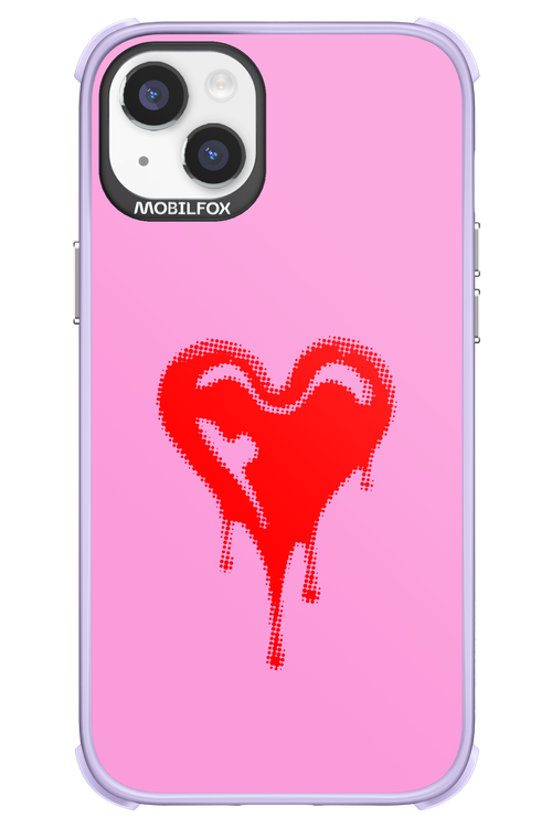 Heart Pink - Apple iPhone 14 Plus