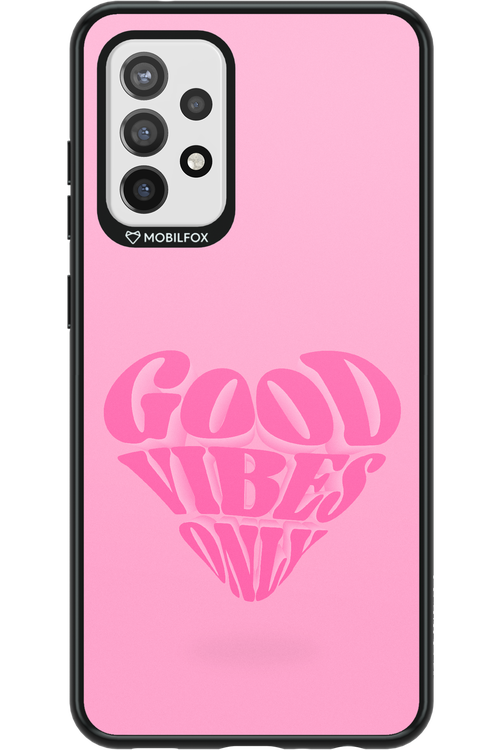 Good Vibes Heart - Samsung Galaxy A72