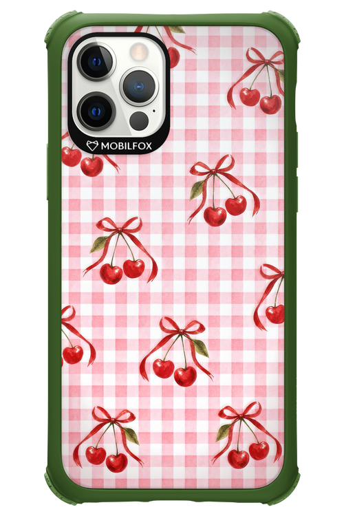 Pink Cherry Checked 2.0 - Apple iPhone 12 Pro
