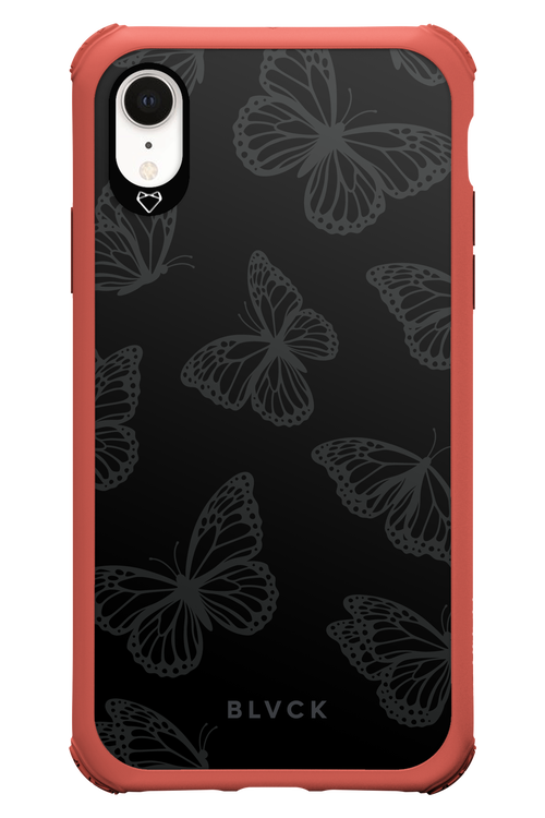 Black Butterflies - Apple iPhone XR