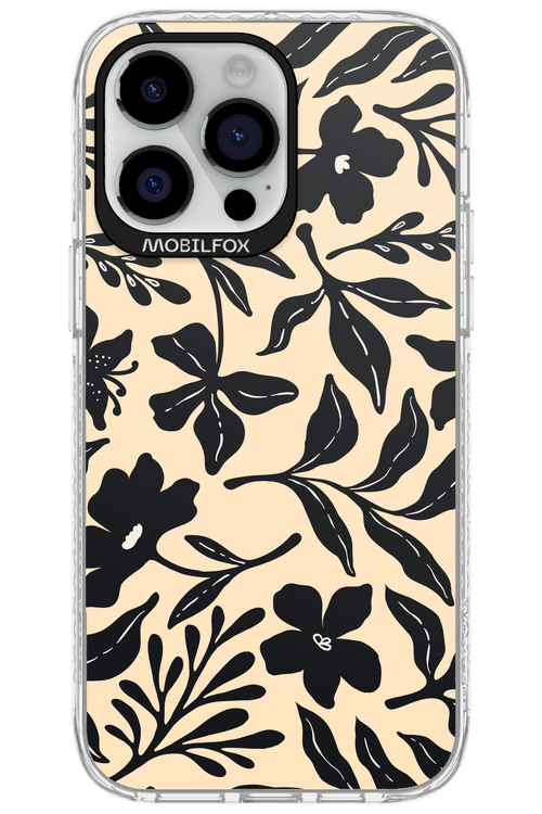 Black Flowers 2.0 - Apple iPhone 14 Pro Max