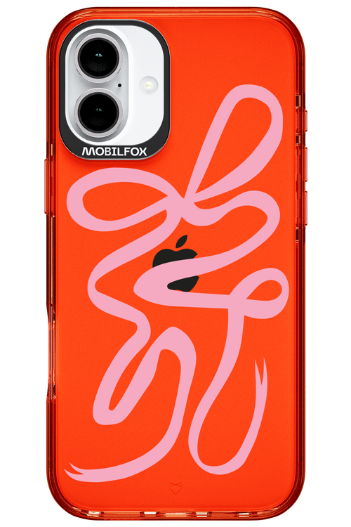 Pink Bow - Apple iPhone 16 Plus