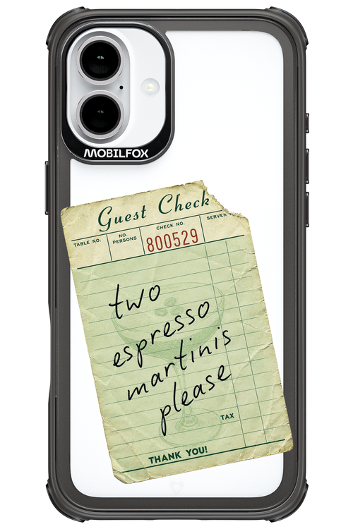 Espresso Martini 2.0 - Apple iPhone 16 Plus