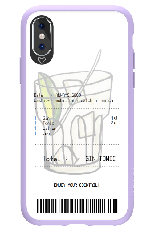 gin tonic - Apple iPhone X