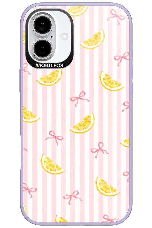 Bow with Lemon 2.0 - Apple iPhone 16 Plus