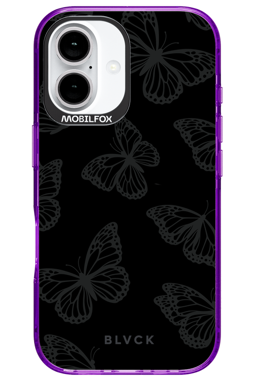 Black Butterflies - Apple iPhone 16