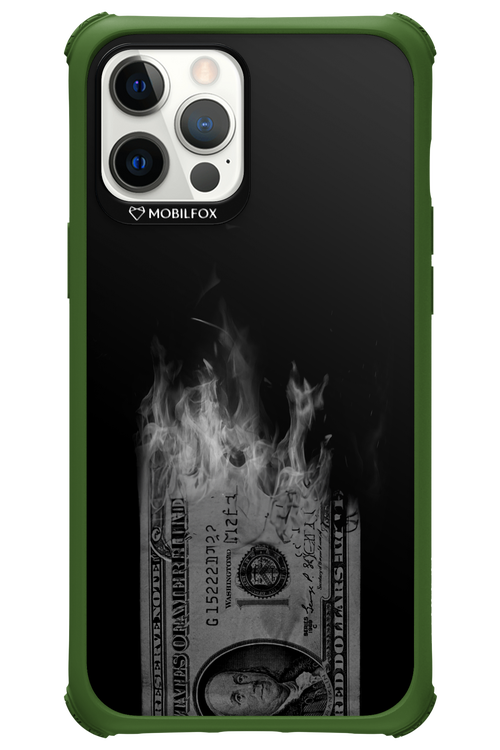 Money Burn B&W 2.0 - Apple iPhone 12 Pro Max
