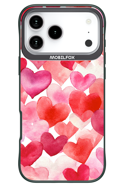Water Painted Heart 2.0 - Apple iPhone 17 Pro Max
