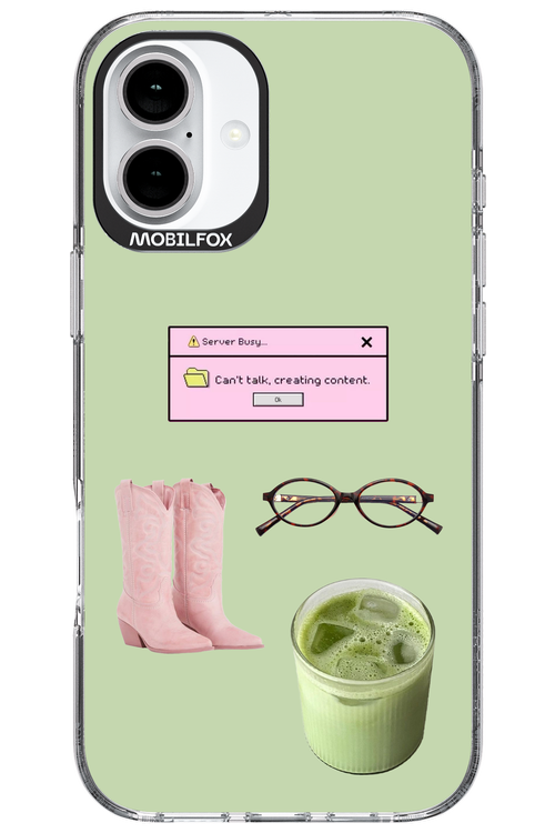 Matcha Babe - Apple iPhone 16 Plus