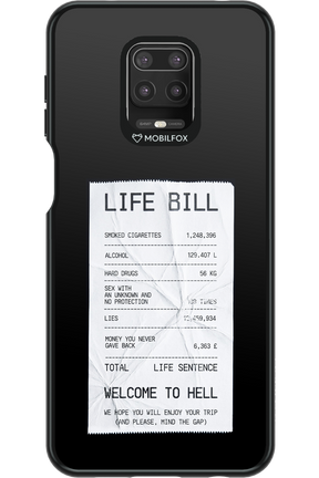 bill 2.0 - Xiaomi Redmi Note 9 Pro