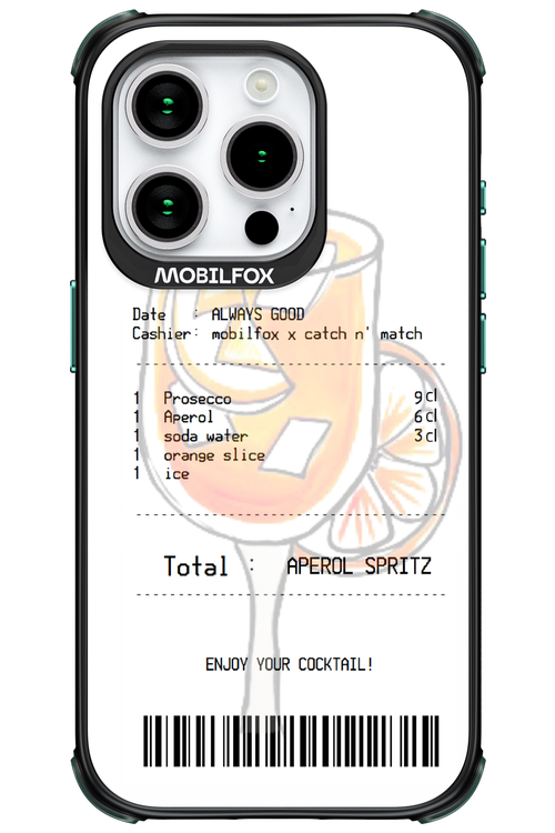 aperol spritz cocktail - Apple iPhone 15 Pro