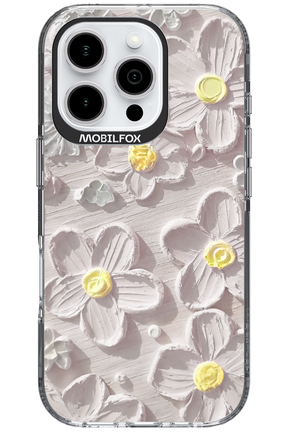 White Flowers - Apple iPhone 16 Pro