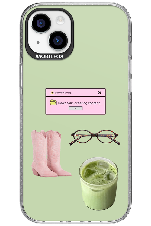 Matcha Babe - Apple iPhone 15 Plus