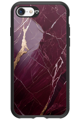 Burgundy Marble - Apple iPhone 8