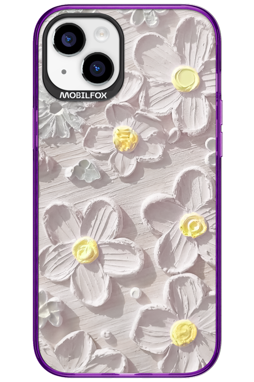 White Flowers 2.0 - Apple iPhone 15 Plus