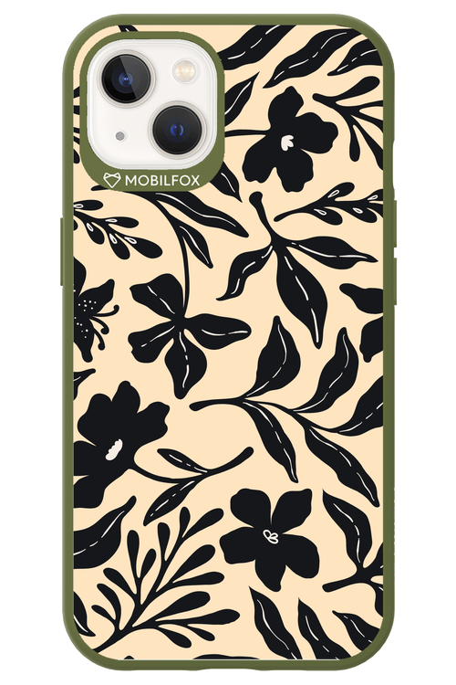 Black Flowers 2.0 - Apple iPhone 13