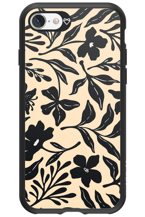 Black Flowers 2.0 - Apple iPhone SE 2022
