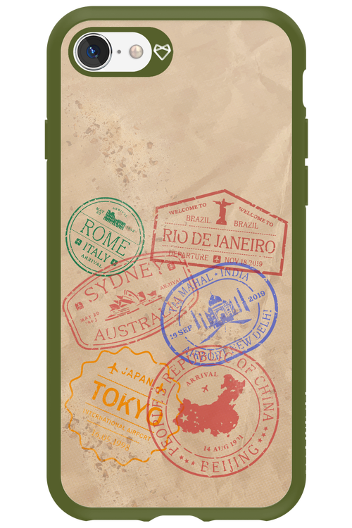 Travel Stamps 2.0 - Apple iPhone 8