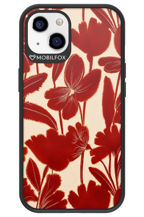 Burgundy Flowers 2.0 - Apple iPhone 13