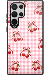 Pink Cherry Checked 2.0 - Samsung Galaxy S22 Ultra