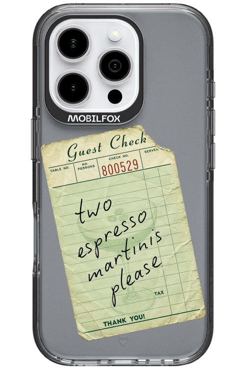 Espresso Martini 2.0 - Apple iPhone 16 Pro