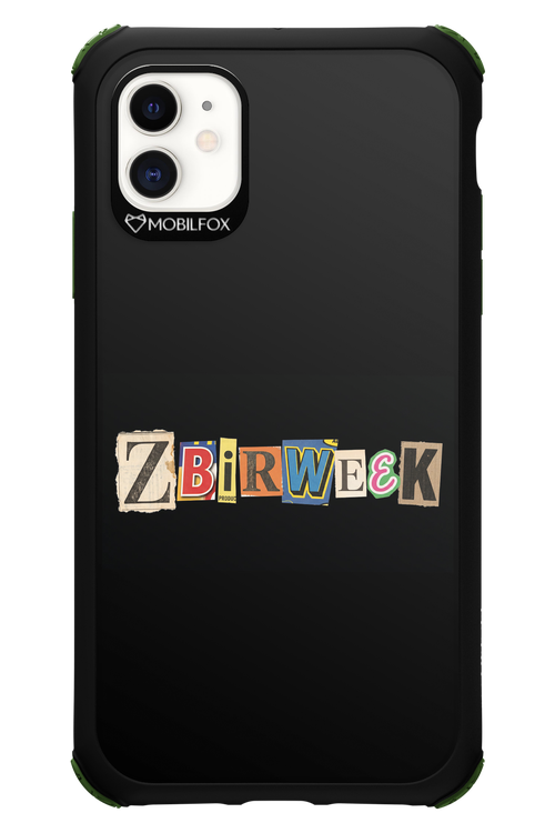 Zbirweek (black) 2.0 - Apple iPhone 11