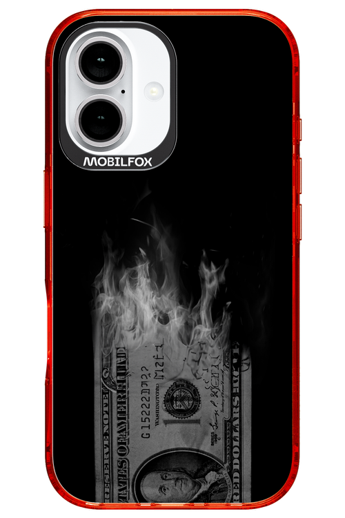 Money Burn B&W 2.0 - Apple iPhone 16