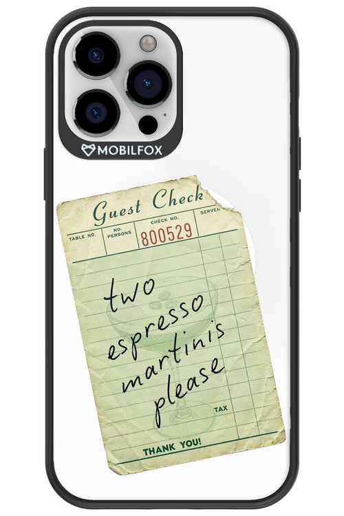 Espresso Martini 2.0 - Apple iPhone 13 Pro Max