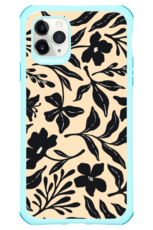 Black Flowers 2.0 - Apple iPhone 11 Pro Max
